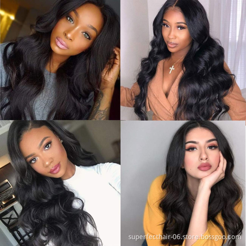 Pre Plucked Transparent Swiss Lace Wig 5X5 Lace Closure Human Hair For Women Body Wave Peruvian Glueless Hair wigs